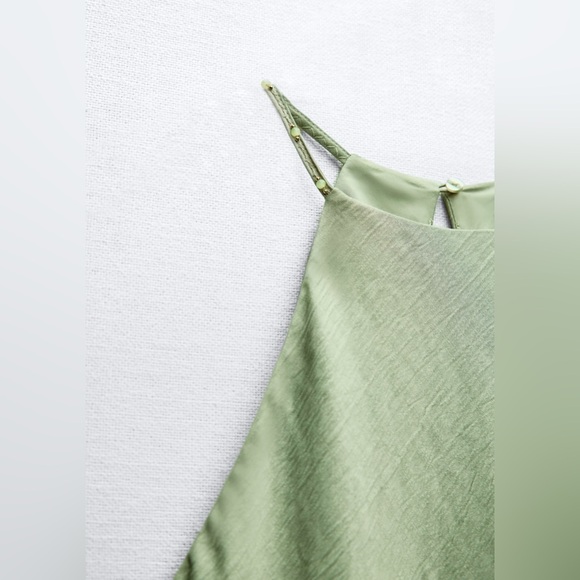 ZARA Satin Dress - Picture 7 of 11